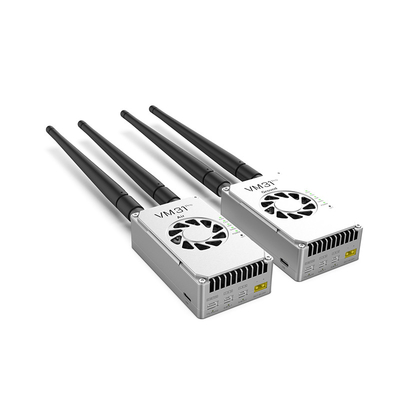 VM31 Video&amp;Data&amp;RC liên kết có hai tần số tùy chọn ((800MHz、1.4GHz) với phạm vi truyền 15km (không khí đến mặt đất).
