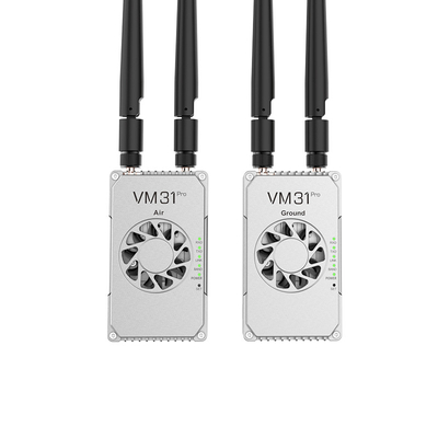 VM31 Video&amp;Data&amp;RC liên kết có hai tần số tùy chọn ((800MHz、1.4GHz) với phạm vi truyền 15km (không khí đến mặt đất).