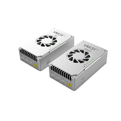 VM31 Video&amp;Data&amp;RC liên kết có hai tần số tùy chọn ((800MHz、1.4GHz) với phạm vi truyền 15km (không khí đến mặt đất).